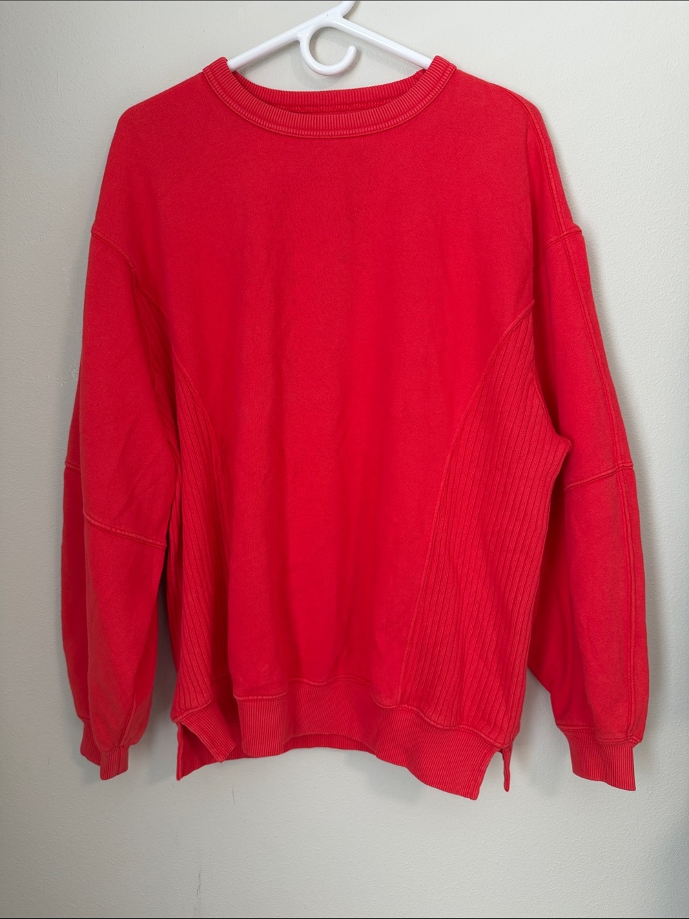 NWT Aerie Red Women's Crewneck Sweater